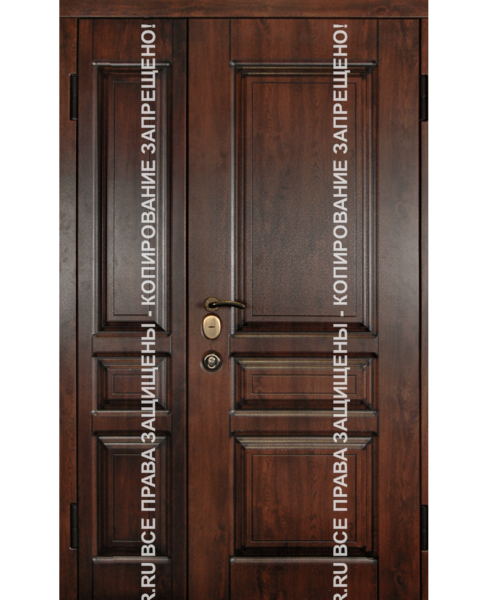 Дверь металлическая с шумоизоляцией МДФ/МДФ 3157 Дверь металлическая с шумоизоляцией МДФ/МДФ 3157